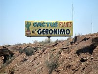 USA - Geronimo Trading Post AZ - I-40 Sign 2 (25 Apr 2009)